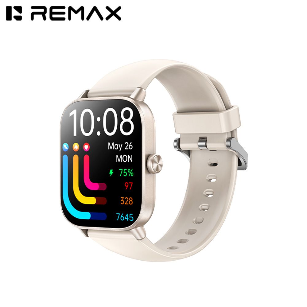 REMAX_WATCH20_silver REMAX WATCH 20 (SILVER) ALL IN ONE SMARTWATCH - Image 1