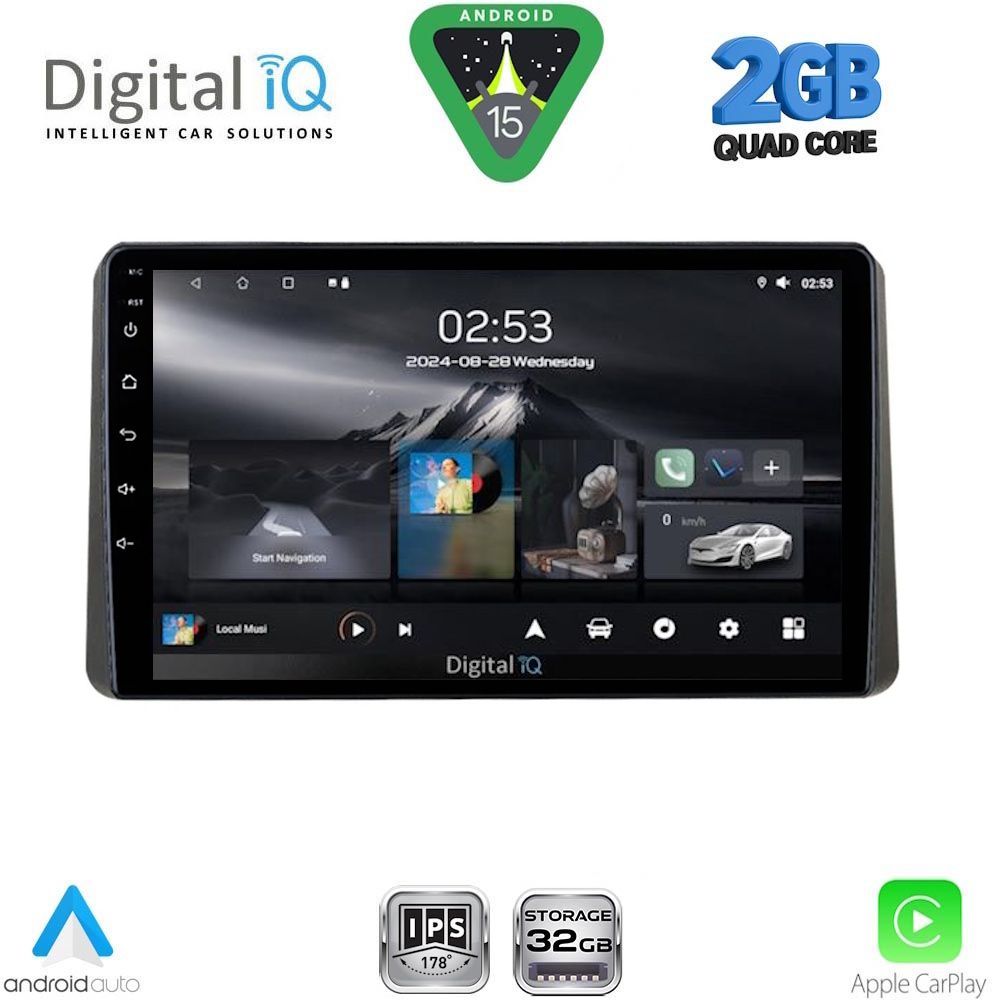 RSD1209-15 DIGITAL IQ RSD 1209_CPA (10inc) MULTIMEDIA TABLET for HONDA WR-V mod. 2022+ - Image 1