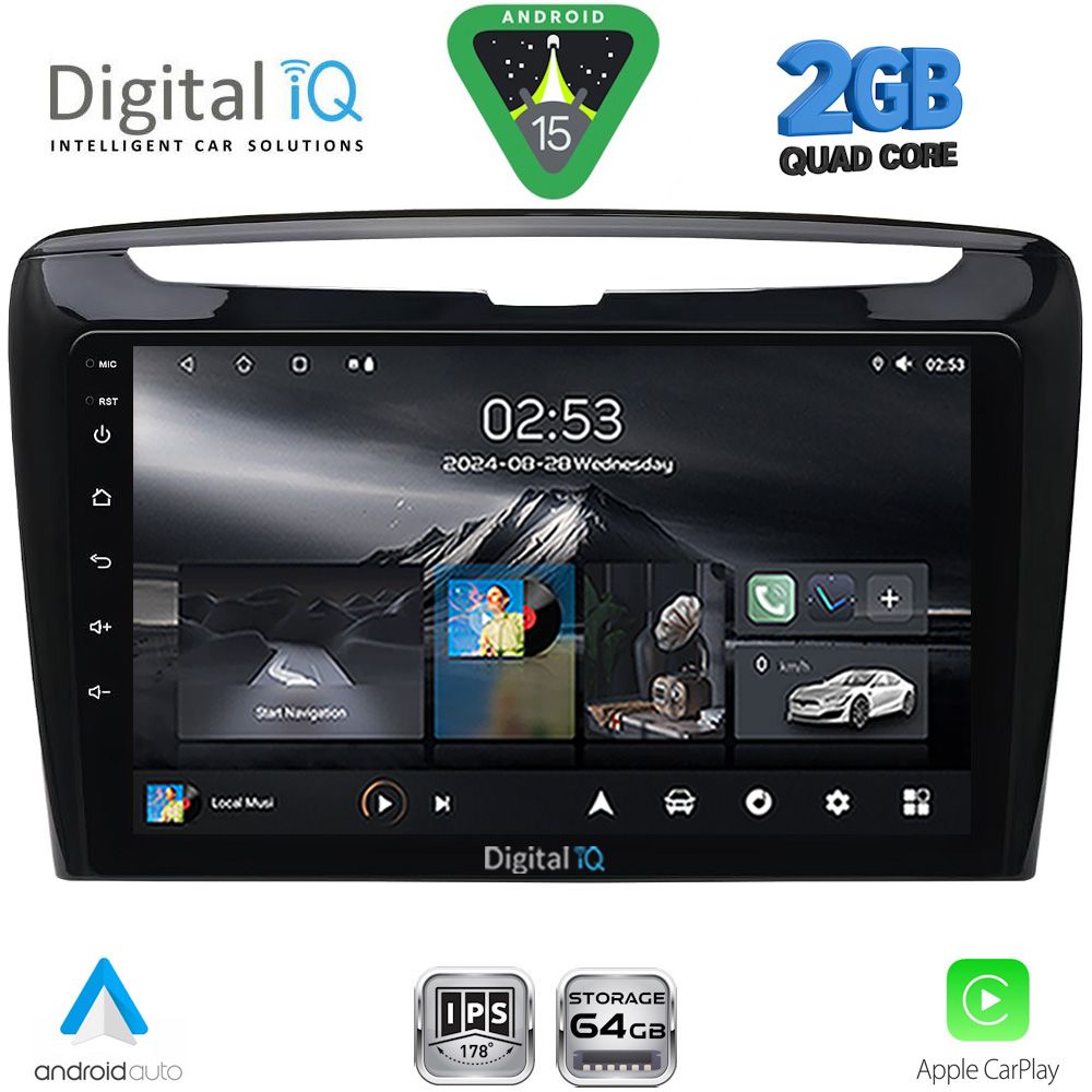 RSD1334_15 DIGITAL IQ RSD 1334_CPA (9inc) MULTIMEDIA TABLET for LANCIA YPSILON mod. 2011+ - Image 1