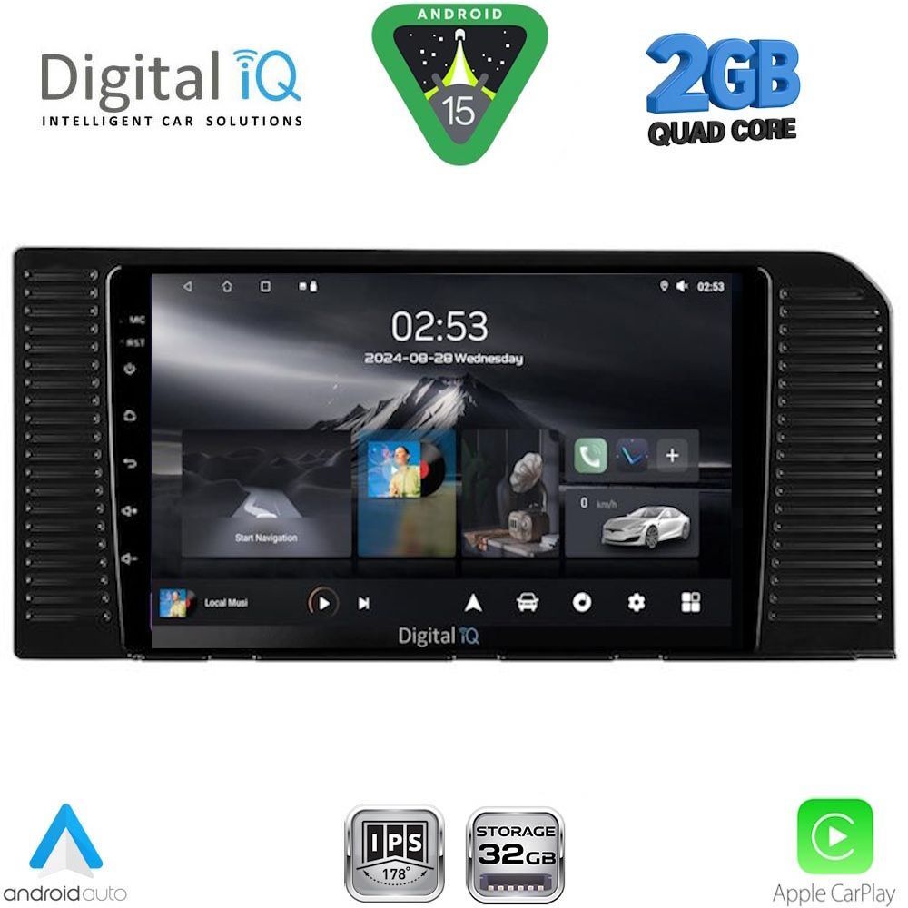 RSD1776-15 DIGITAL IQ RSD 1776_CPA (10inc) MULTIMEDIA TABLET for TOYOTA PRADO mod. 2023+ - Image 1