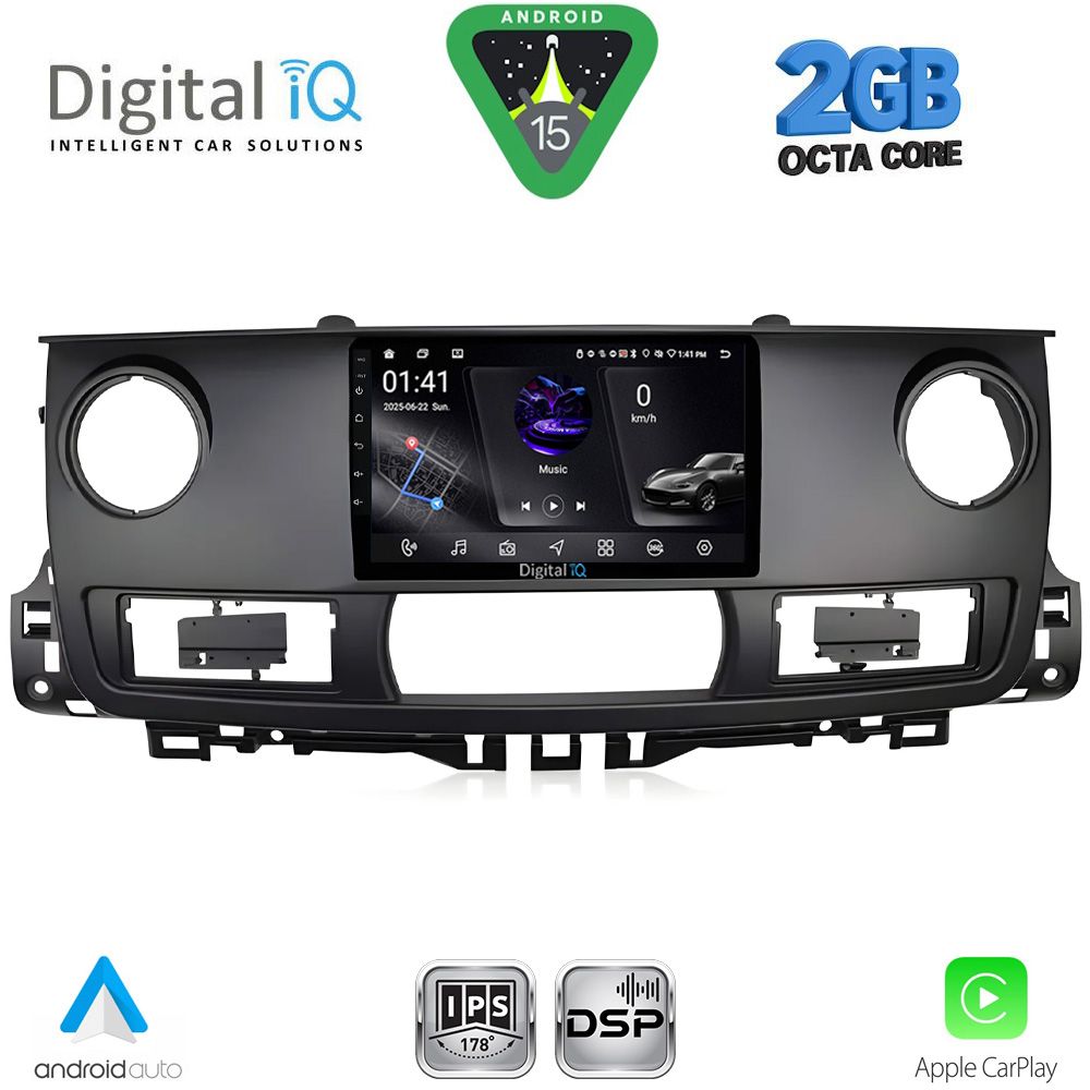 RSF4554_15 DIGITAL IQ RSF 4554_CPA (10inc) MULTIMEDIA TABLET for RENAULT MASTER mod. 2003-2010 - Image 1
