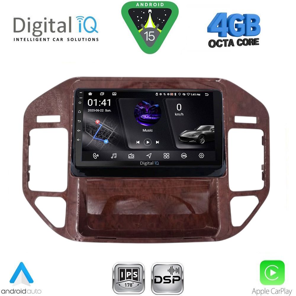 RSG6444BR_15 DIGITAL IQ RSG 6444W_CPA (9inc) MULTIMEDIA TABLET for MITSUBISHI PAJERO mod. 1999-2006 - Image 1