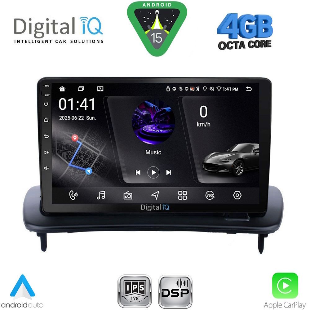RSG6783_15 DIGITAL IQ RSG 6783_CPA (9inc) MULTIMEDIA TABLET for VOLVO C30 - S40 mod. 2005-2013 - Image 1