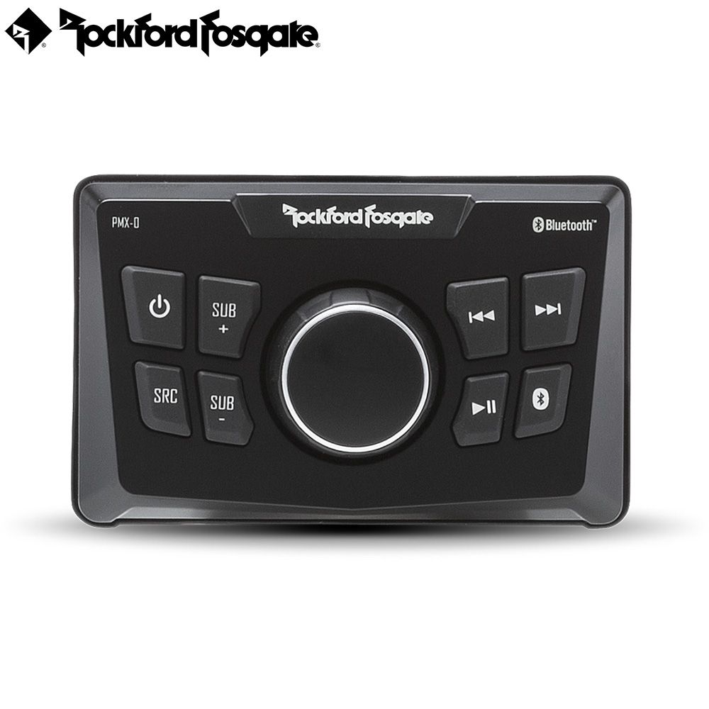 Rockford_fosgate_PMX-0_01 ROCKFORD FOSGATE PUNCH PMX-0 DIGITAL MEDIA RECEIVER (BLUETOOTH) - Image 1