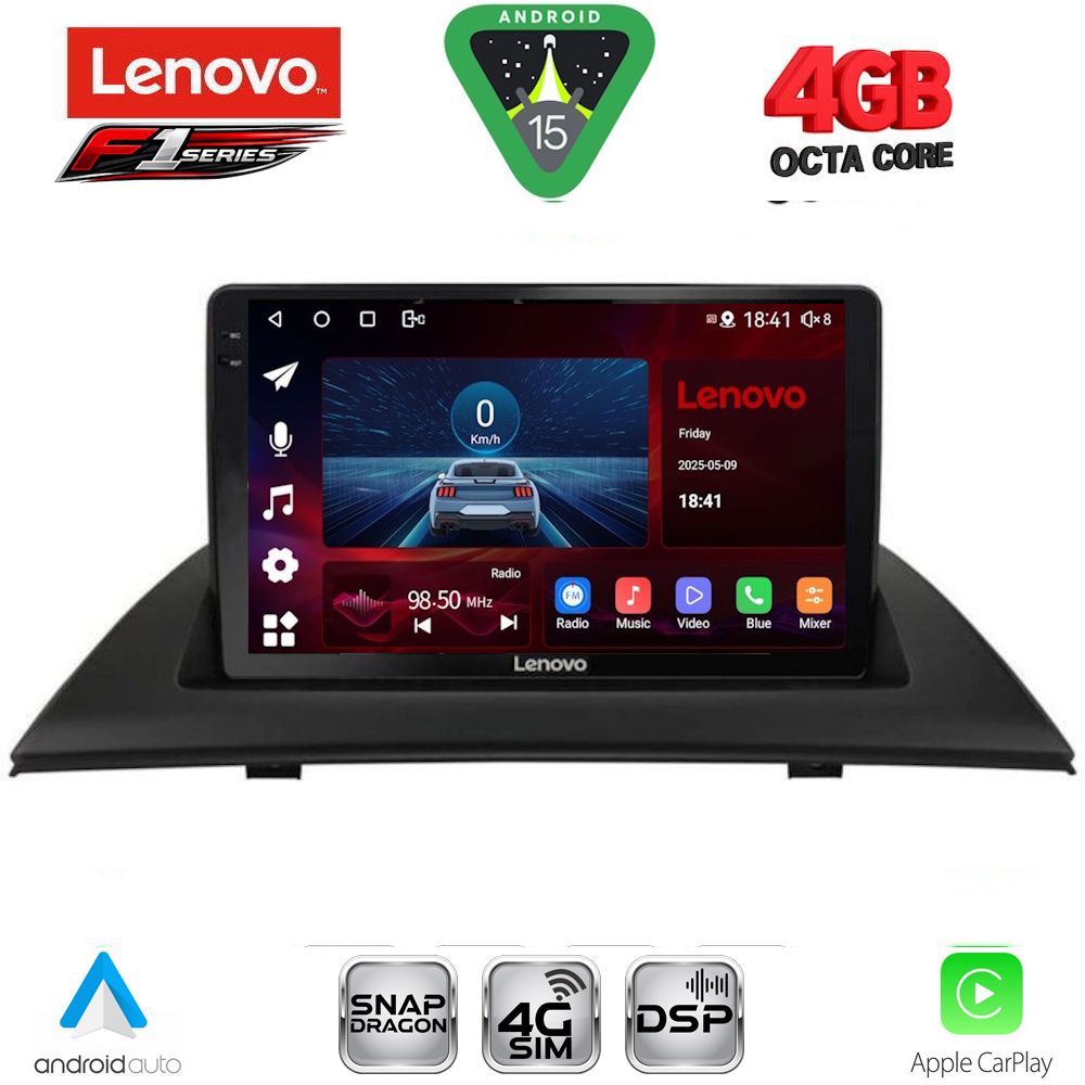 SSQ9058-15 LENOVO SSQ 9058_CPA (9inc) MULTIMEDIA TABLET for BMW X3 (E83) mod. 2003-2010 - Image 1
