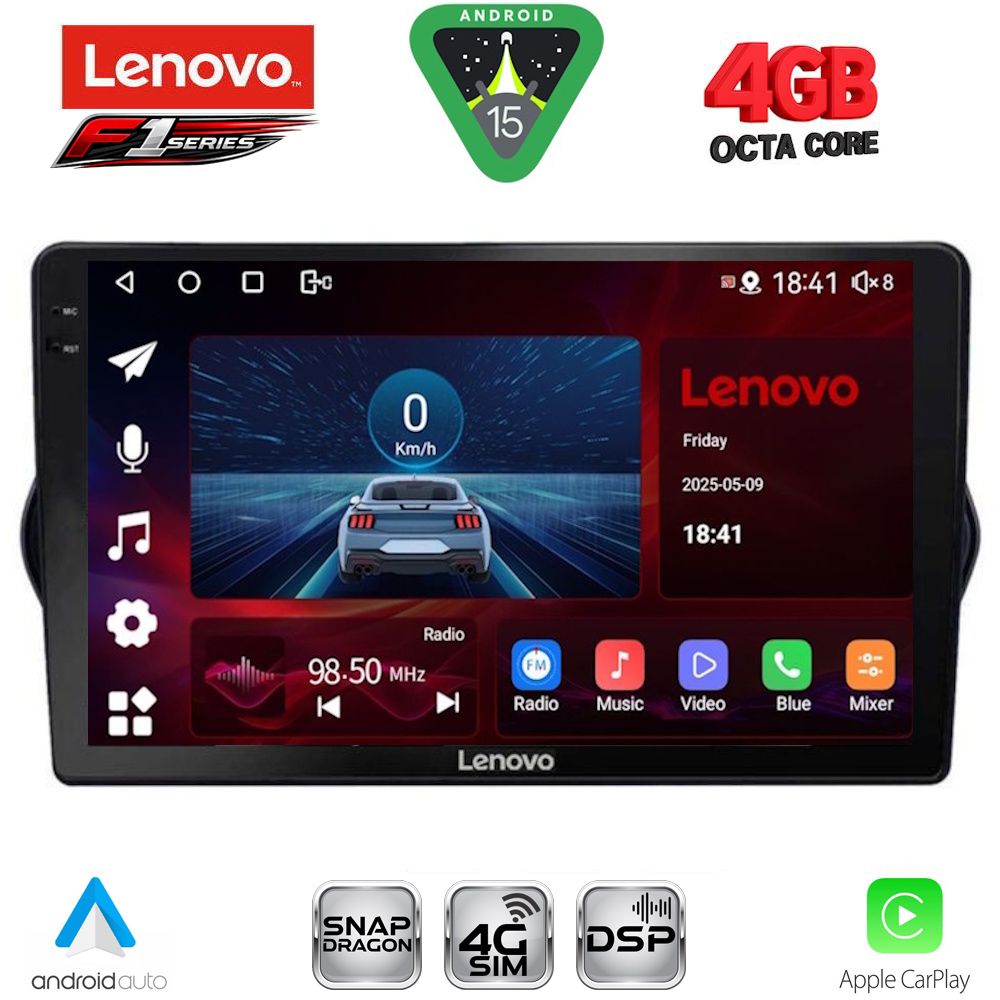 SSQ9148-15 LENOVO SSQ 9148_CPA (9inc) MULTIMEDIA TABLET for FIAT TIPO mod. 2015-2023 - Image 1