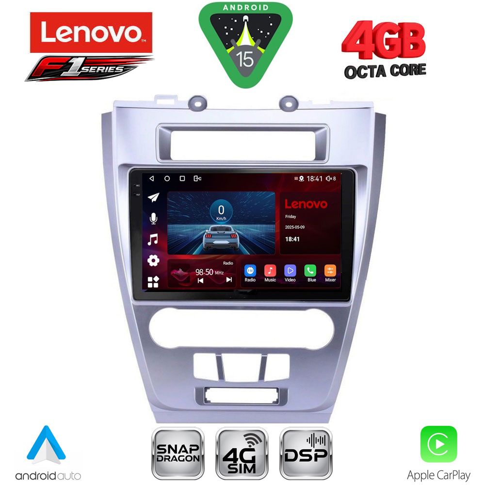 SSQ9159_15 LENOVO SSQ 9159_CPA (10inc) MULTIMEDIA TABLET for FORD FUSION mod. 2012-2017 - Image 1