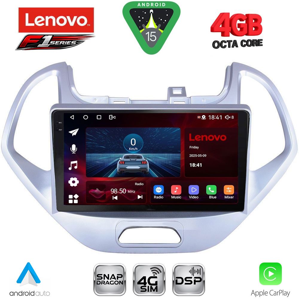 SSQ9167LO_15 LENOVO SSQ 9167LO_CPA (9inc) MULTIMEDIA TABLET for FORD KA mod. 2017-2024 - Image 1