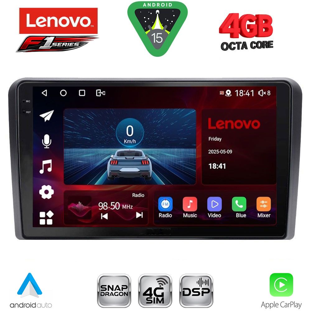 SSQ9168_15 LENOVO SSQ 9168SQ_CPA (10inc) MULTIMEDIA TABLET for FORD mod. 2004-2007 - Image 1