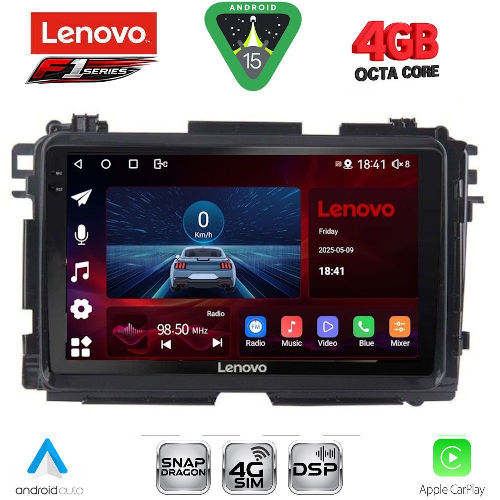 SSQ9201-15 LENOVO SSQ 9201_CPA (10inc) MULTIMEDIA TABLET for HONDA HRV mod. 2015-2021 - Image 1