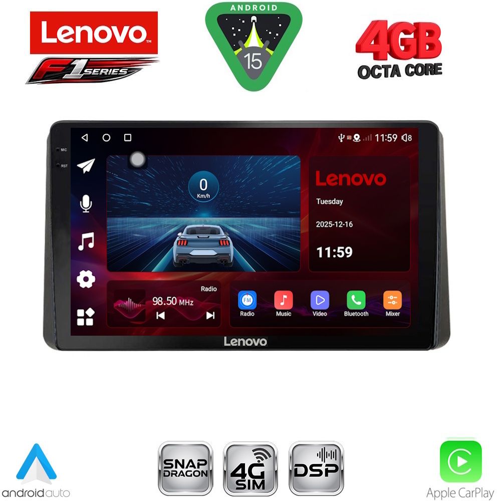 SSQ9209_15 LENOVO SSQ 9209_CPA (10inc) MULTIMEDIA TABLET for HONDA WR-V mod. 2022+ - Image 1