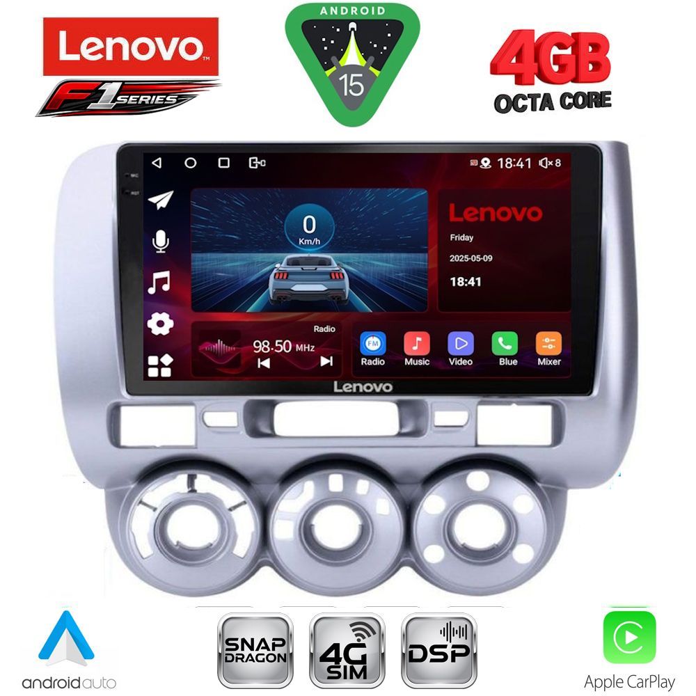 SSQ9210AC-15 LENOVO SSQ 9210_CPA A/C (9inc) MULTIMEDIA TABLET for HONDA JAZZ mod. 2002-2008 - Image 1