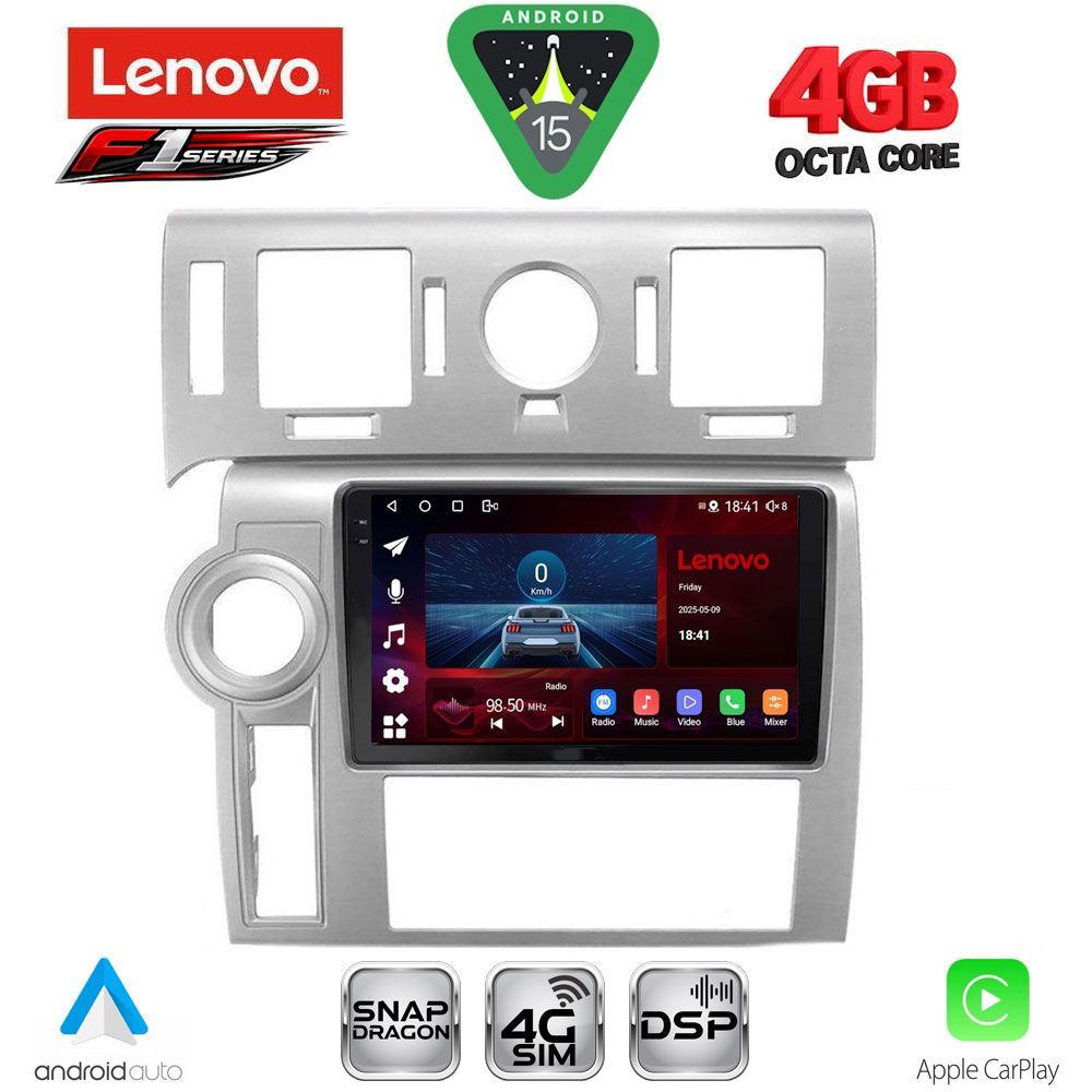 SSQ9216_15 LENOVO SSQ 9216_CPA (9inc) MULTIMEDIA TABLET for HUMMER H2 mod. 2008-2009 - Image 1