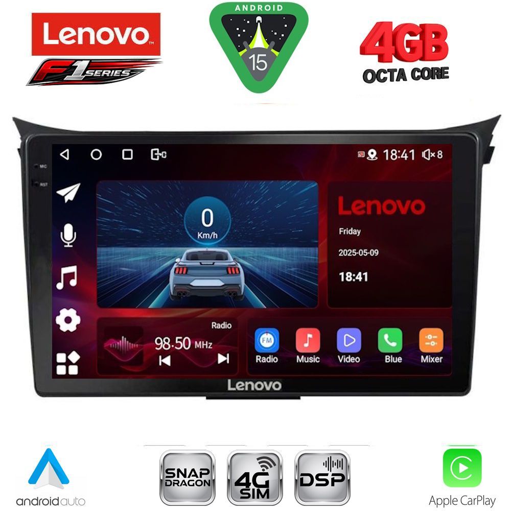 SSQ9232-15 LENOVO SSQ 9232_CPA (9inc) MULTIMEDIA TABLET for HYUNDAI i30 mod. 2012-2017 - Image 1