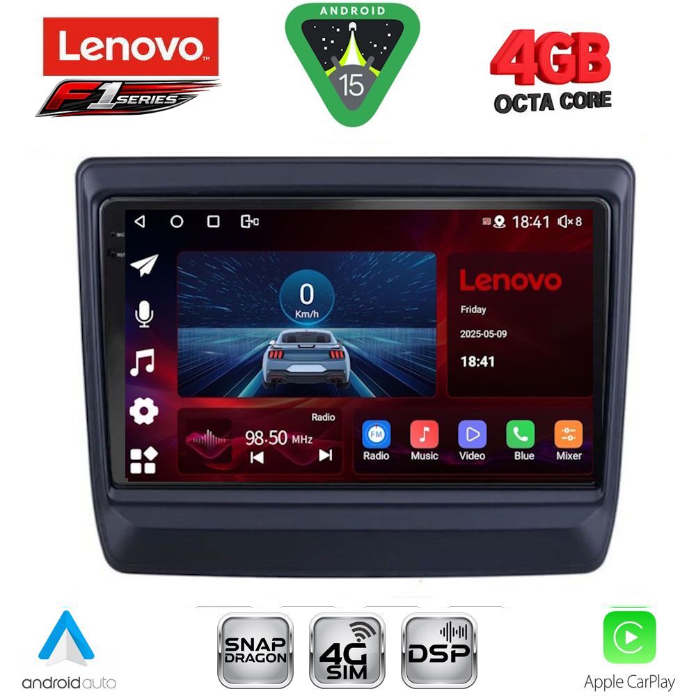 SSQ9256-15 LENOVO SSQ 9256_CPA (9inc) MULTIMEDIA TABLET for ISUZU DMAX mod. 2020-2026 - Image 1