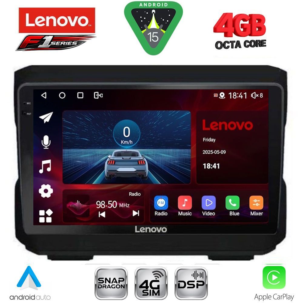 SSQ9272-15 LENOVO SSQ 9272_CPA (10inc) MULTIMEDIA TABLET for JEEP mod. 2007-2014 - DODGE mod. 2007-2014 - Image 1