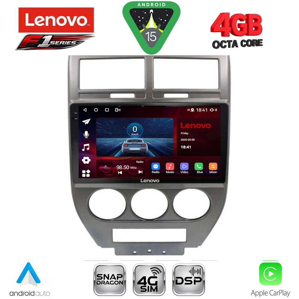 SSQ9276-15 LENOVO SSQ 9276_CPA (10inc) MULTIMEDIA TABLET for JEEP COMPASS - PATRIOT mod. 2007-2016 - Image 1