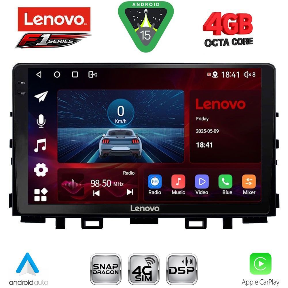 SSQ9316_15 LENOVO SSQ 9316_CPA (9inc) MULTIMEDIA TABLET for KIA RIO mod. 2018> – STONIC mod. 2017-2026 - Image 1