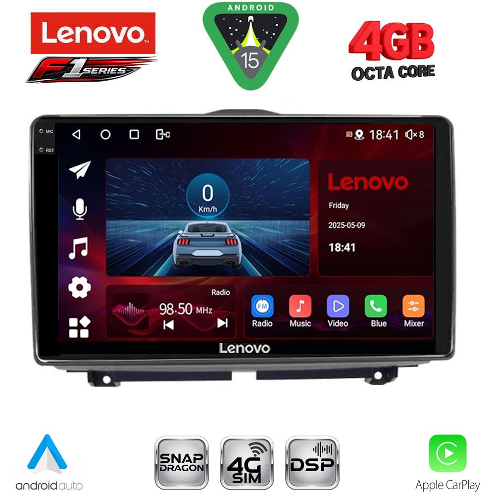 SSQ9338_15 LENOVO SSQ 9338_CPA (9inc) MULTIMEDIA TABLET for LADA GRANTA mod. 2012-2026 - Image 1