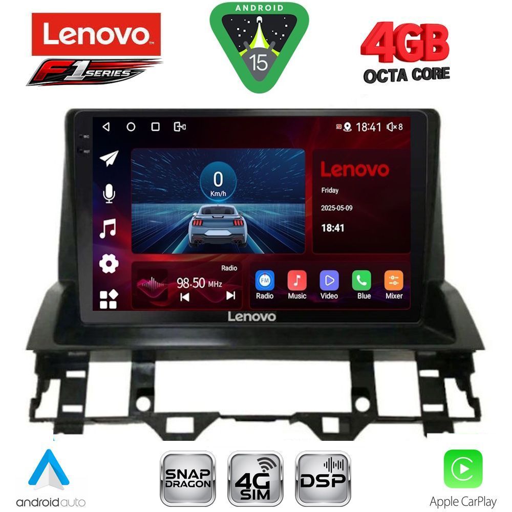 SSQ9376-15 LENOVO SSQ 9376_CPA DASH (10inc) MULTIMEDIA TABLET for MAZDA 6 mod. 2002-2008 - Image 1