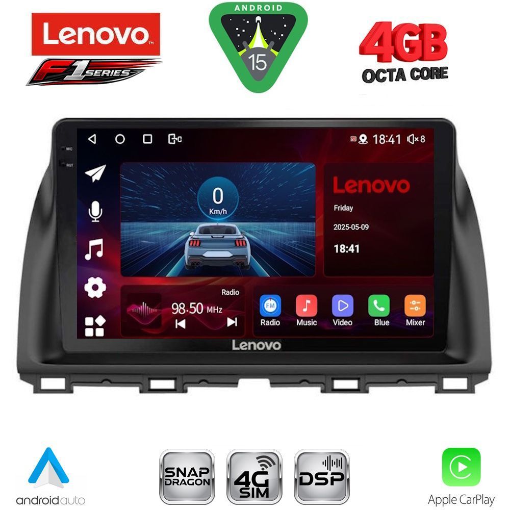 SSQ9380-15 LENOVO SSQ 9380_CPA (10inc) MULTIMEDIA TABLET for MAZDA CX5 mod. 2013-2017 - Image 1