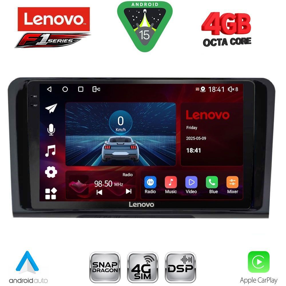 SSQ9414_15 LENOVO SSQ 9414_CPA (9inc) MULTIMEDIA TABLET for MERCEDES ML (W164) – GL (X164) mod. 2005-2011 - Image 1