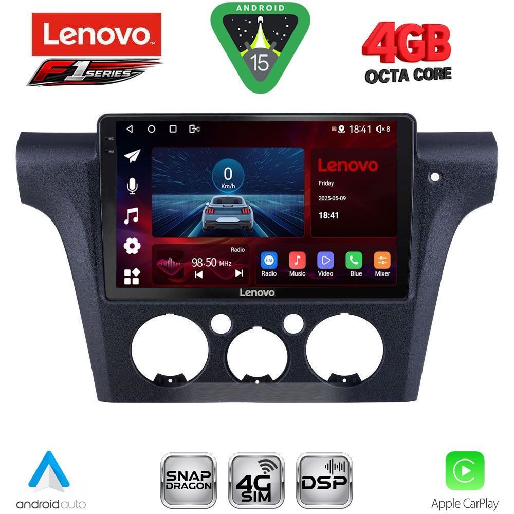 SSQ9441CL_15 LENOVO SSQ 9441_CPA CLIMA (10inc) MULTIMEDIA TABLET for MITSUBISHI OUTLANDER mod. 2001-2005 with CLIMA - Image 1