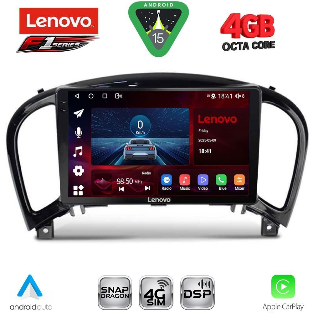 SSQ9452_15 LENOVO SSQ 9452_CPA (9inc) MULTIMEDIA TABLET for NISSAN JUKE mod. 2009-2020 - Image 1