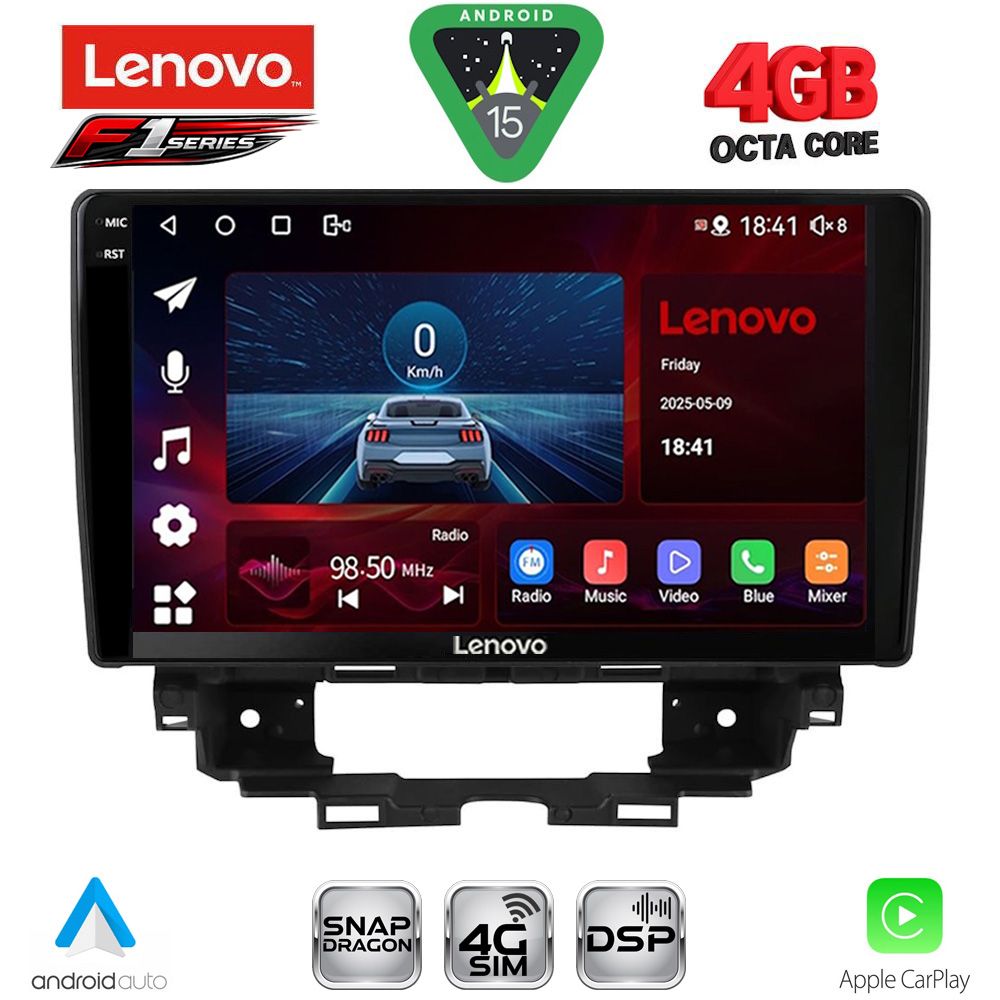 SSQ9557_15 LENOVO SSQ 9557_CPA (10inc) MULTIMEDIA TABLET for RENAULT KANGOO mod. 2021+ - Image 1