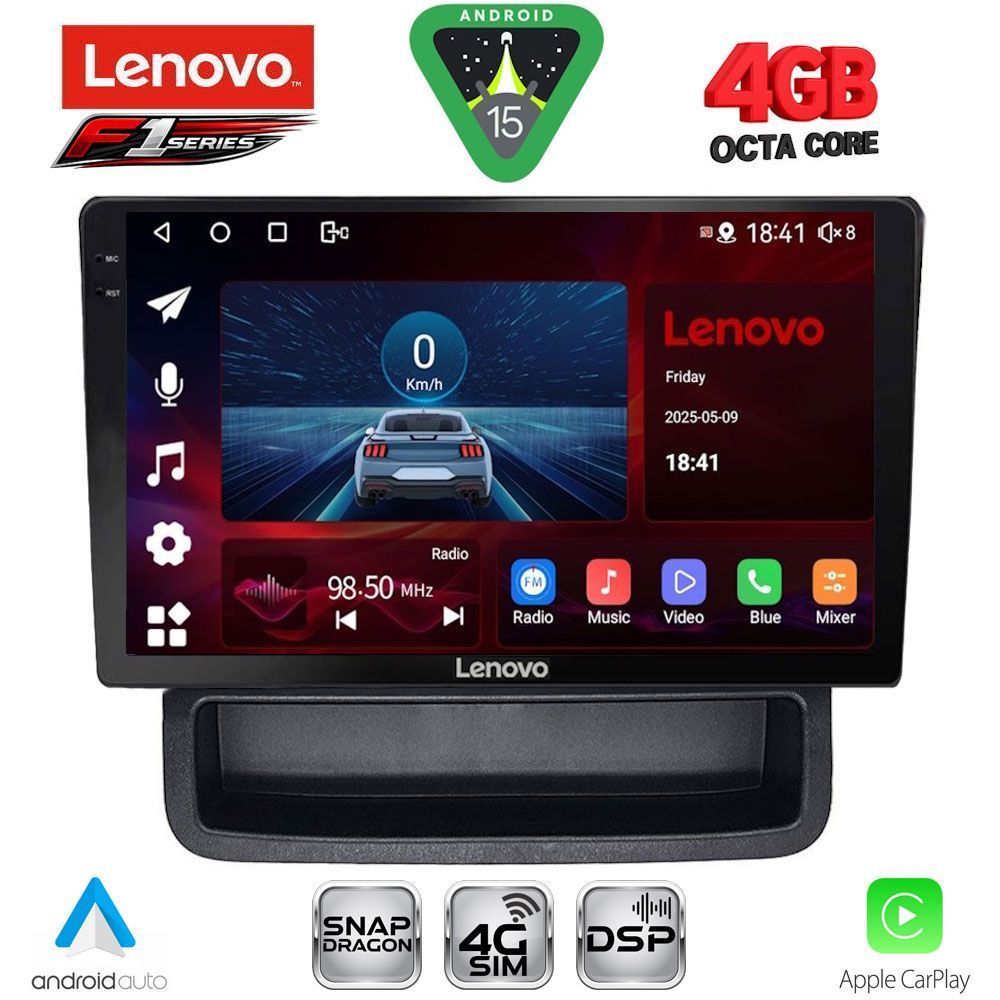SSQ9559_15 LENOVO SSQ 9558B_CPA (10inc) MULTIMEDIA TABLET for OPEL VIVARO – RENAULT TRAFIC - NISSAN PRIMASTAR mod. 2004-2015 - Image 1