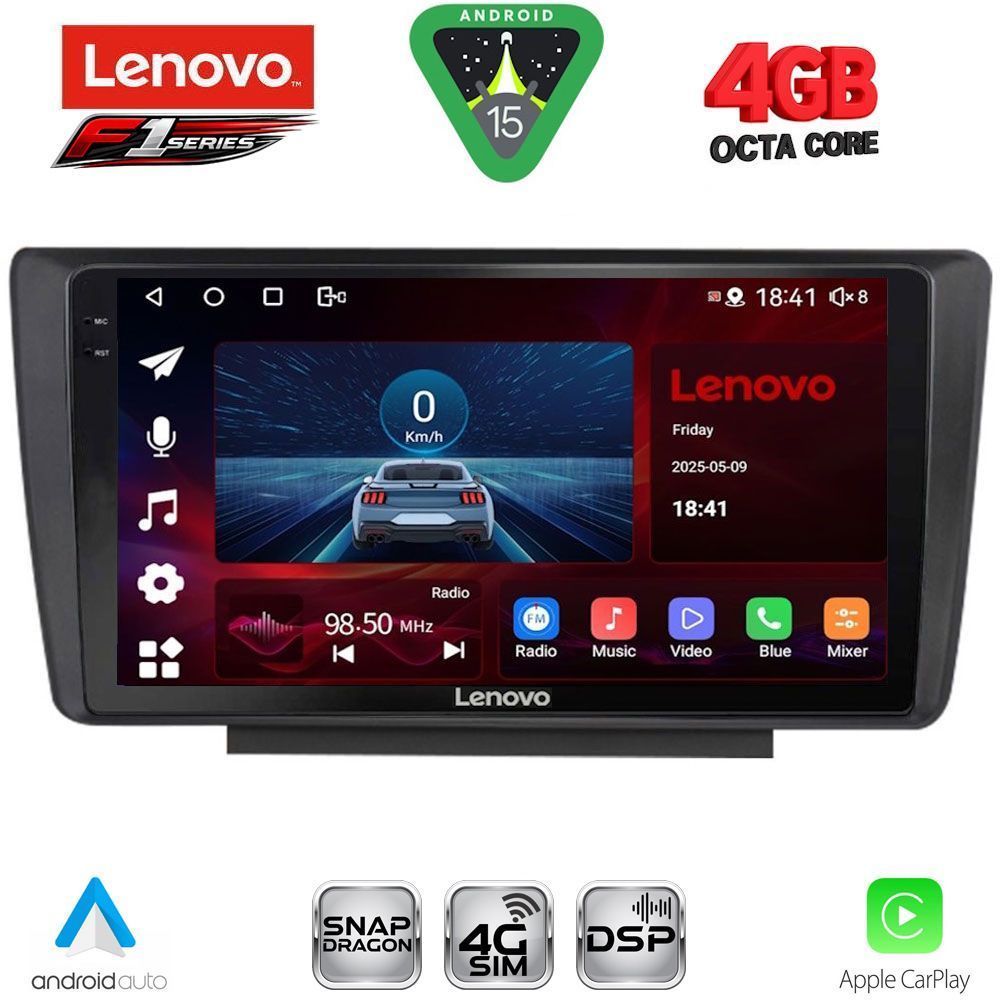 SSQ9594_15 LENOVO SSQ 9594_CPA (9inc) MULTIMEDIA TABLET for SKODA OCTAVIA 5 mod. 2005-2012 - Image 1
