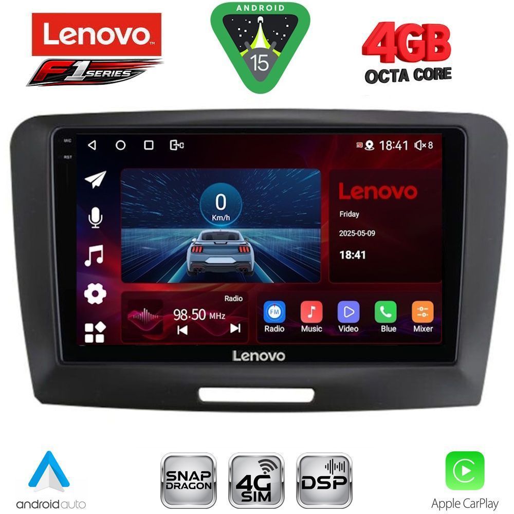 SSQ9604A-15 LENOVO SSQ 9604A_CPA (9inc) MULTIMEDIA TABLET for SKODA SUPERB mod. 2008-2015 - Image 1