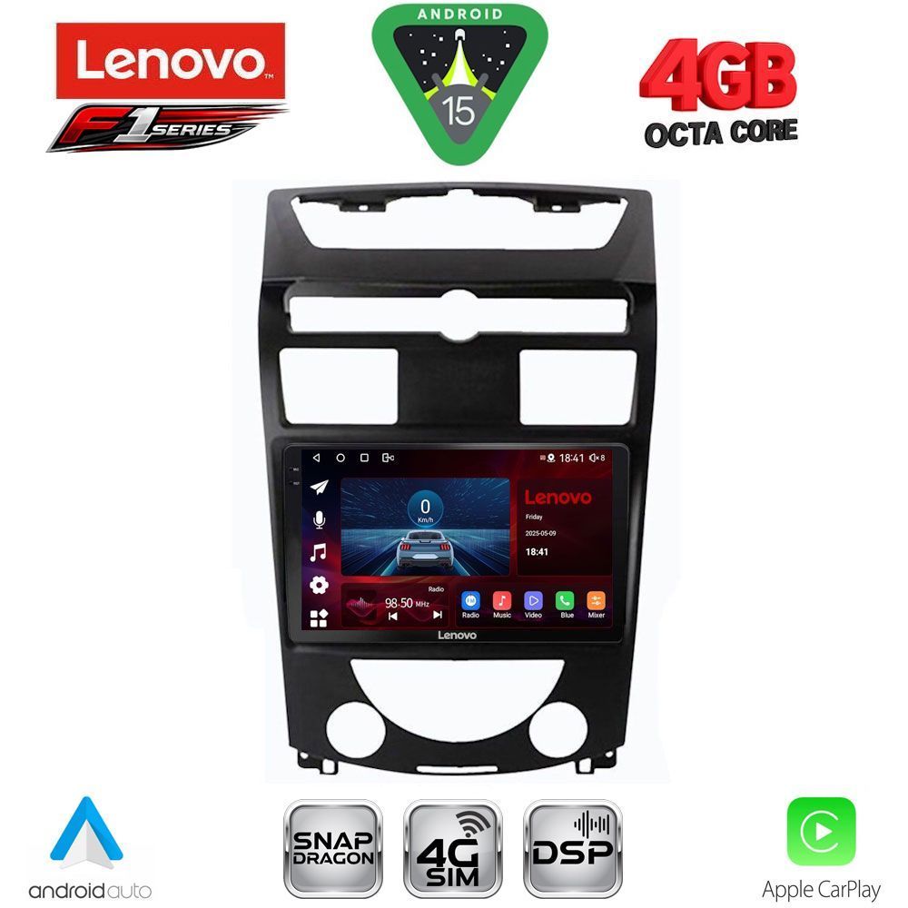 SSQ9657_15 LENOVO SSQ 9657_CPA (10inc) MULTIMEDIA TABLET for SSANGYONG REXTON mod. 2006-2015 - Image 1