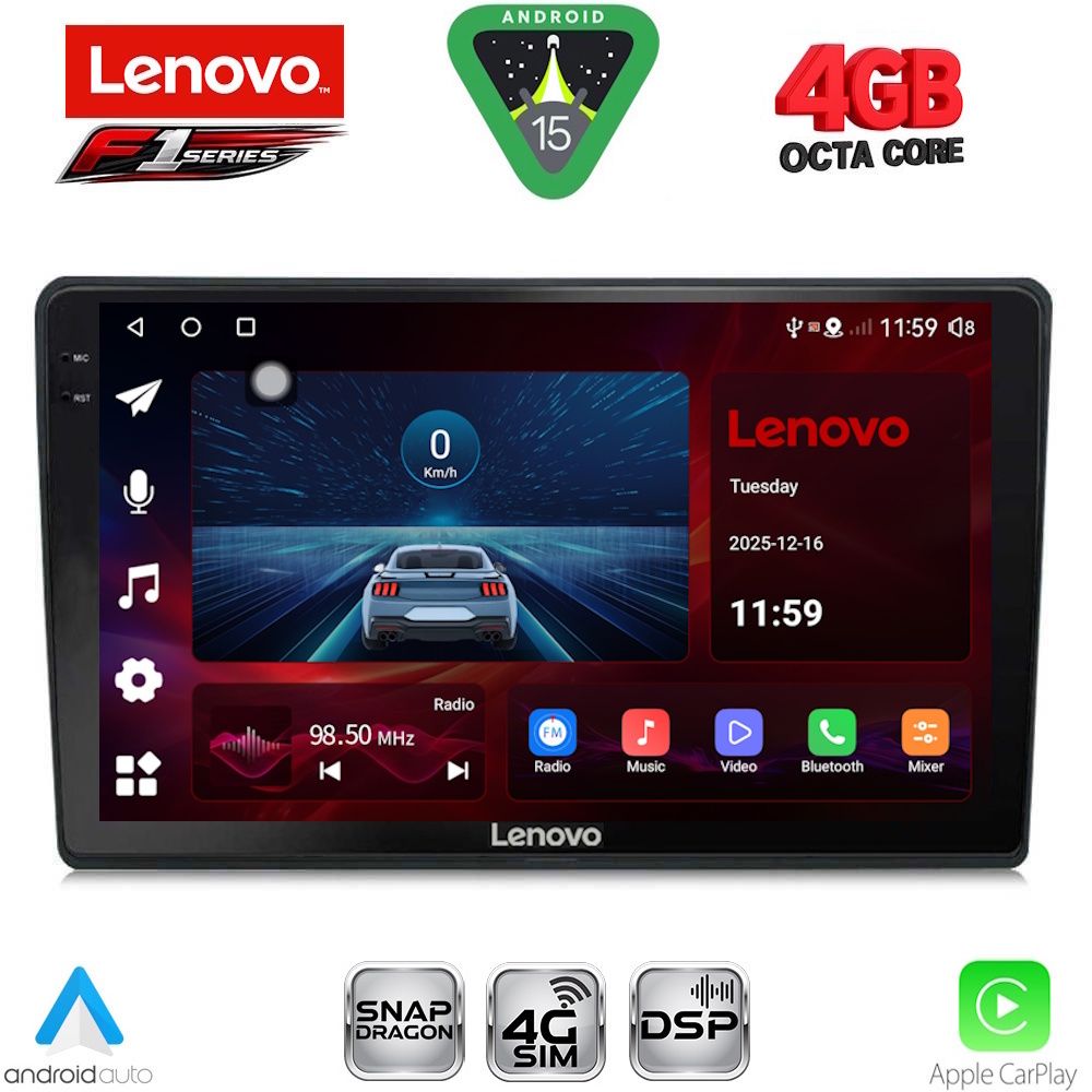 SSQ9699_15 LENOVO SSQ 9699_CPA (10inc) MULTIMEDIA TABLET for TOYOTA AURIS mod. 2013-2015 - Image 1