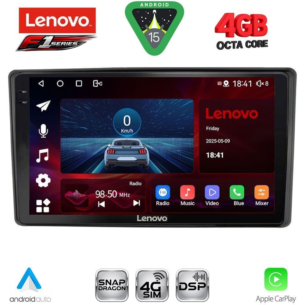 SSQ9701_15 LENOVO SSQ 9701_CPA (10inc) MULTIMEDIA TABLET for TOYOTA RAIZE mod. 2020-2026 - Image 1