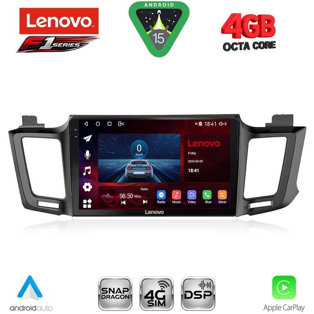 SSQ9733_15 LENOVO SSQ 9733_CPA (10inc) MULTIMEDIA TABLET for TOYOTA RAV 4 mod. 2013-2019 - Image 1