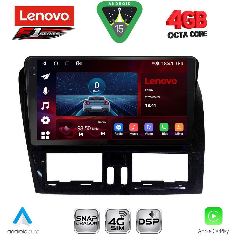 SSQ9787_15 LENOVO SSQ 9787_CPA (9inc) MULTIMEDIA TABLET for VOLVO XC60 mod. 2009-2017 - Image 1
