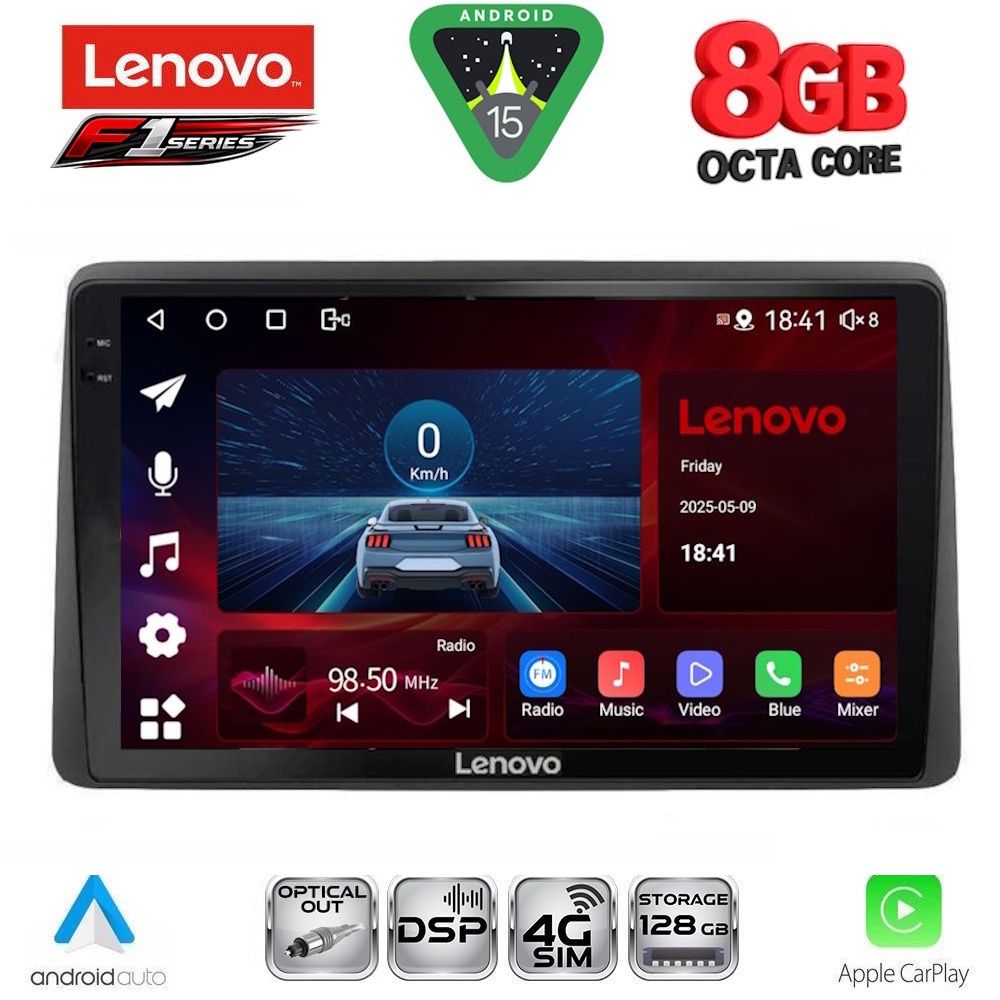 SSR10104-15 LENOVO SSR 10104_CPA (10inc) MULTIMEDIA TABLET for DACIA DUSTER mod. 2019-2026 - Image 1