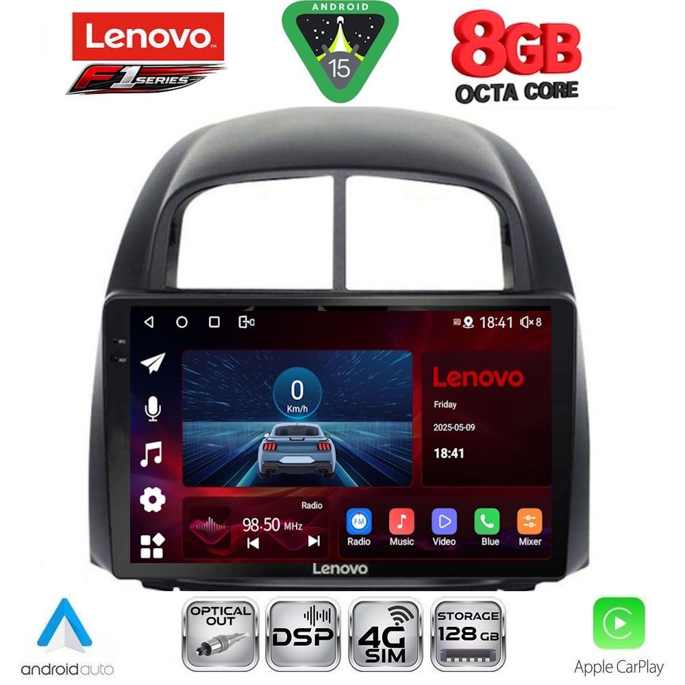 SSR10124-15 LENOVO SSR 10124_CPA (10inc) MULTIMEDIA TABLET for DAIHATSU SIRION mod. 2006-2012 - Image 1