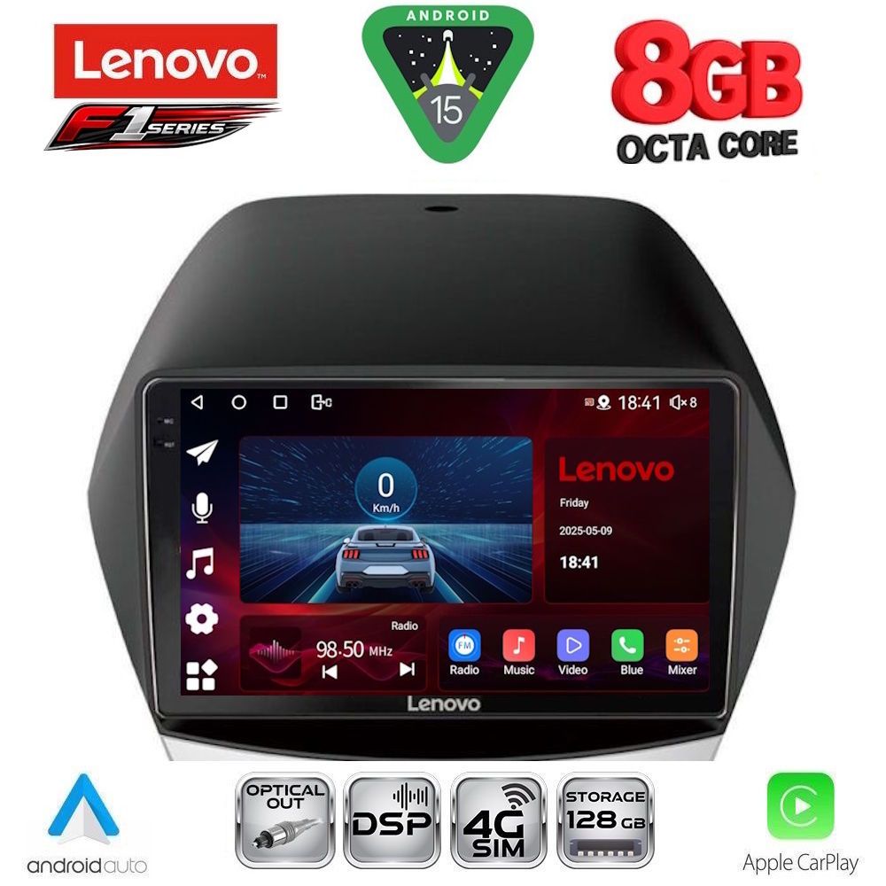 SSR10235-15 LENOVO SSR 10235_CPA (10inc) MULTIMEDIA TABLET for HYUNDAI iX35 mod. 2010-2015 - Image 1