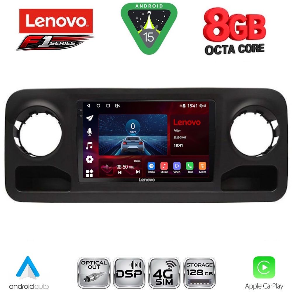 SSR10424-15 LENOVO SSR 10424_CPA (10inc) MULTIMEDIA TABLET for MERCEDES SPRINTER mod. 2018-2026 - Image 1