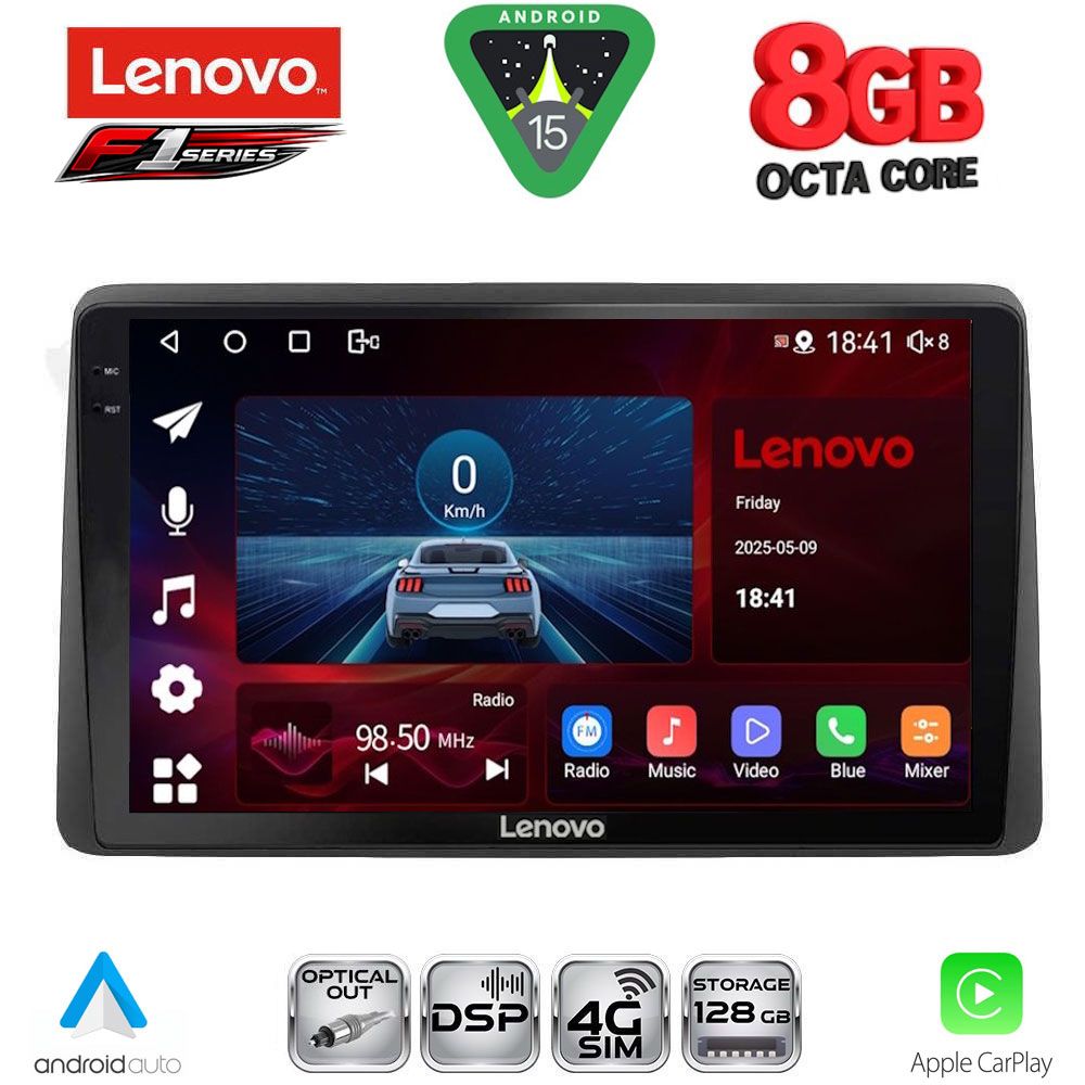 SSR10450_15 LENOVO SSR 10450_CPA (10inc) MULTIMEDIA TABLET for NISSAN NAVARA D22 mod. 1998-2004 - Image 1