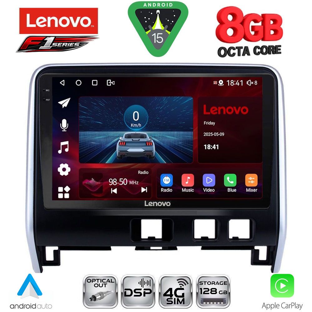 SSR10471_15 LENOVO SSR 10471_CPA (10inc) MULTIMEDIA TABLET for NISSAN SERENA mod. 2016-2022 - Image 1