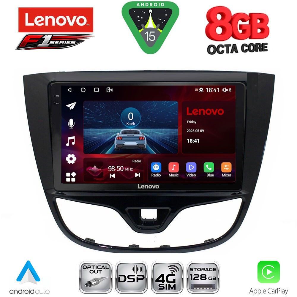 SSR10489_15 LENOVO SSR 10489_CPA (10inc) MULTIMEDIA TABLET for OPEL KARL mod. 2014-2019 - Image 1