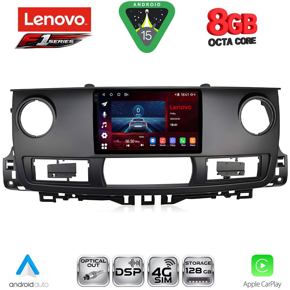 SSR10554_15 LENOVO SSR 10554_CPA (10inc) MULTIMEDIA TABLET for RENAULT MASTER mod. 2003-2010 - Image 1
