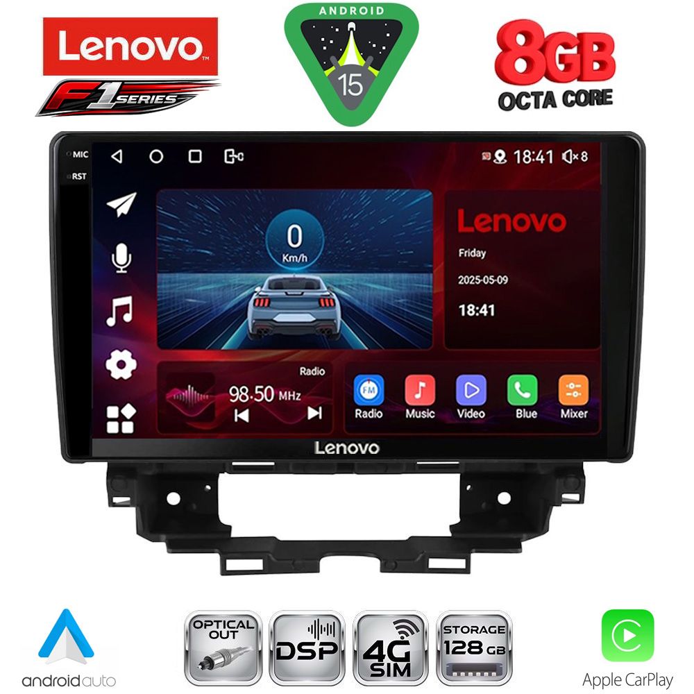 SSR10557_15 LENOVO SSR 10557_CPA (10inc) MULTIMEDIA TABLET for RENAULT KANGOO mod. 2021+ - Image 1