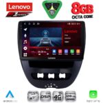 LENOVO SSR 10707_CPA (10inc) MULTIMEDIA TABLET for CITROEN C1-PEUGEOT 107-TOYOTA AYGO mod. 2005-2014