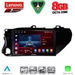 LENOVO SSR 10721_CPA (10inc) MULTIMEDIA TABLET for TOYOTA HILUX mod. 2017-2026