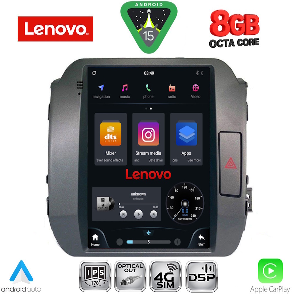 SSW10927_15 LENOVO SSW 10927_CPA TESLA STYLE for KIA SPORTAGE mod. 2010-2015 - Image 1