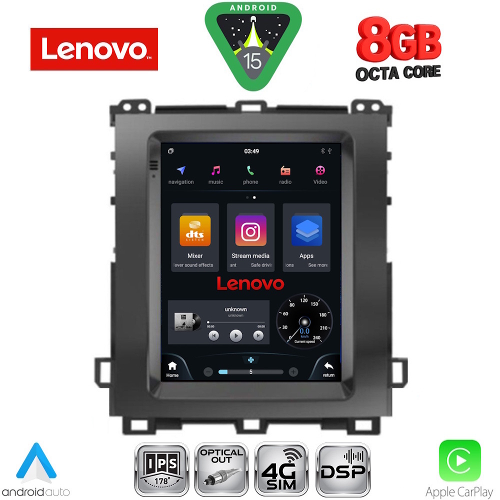 SSW10982_15 LENOVO SSW 10982_CPA TESLA STYLE for TOYOTA LANDCRUISER mod. 2003-2009 - Image 1